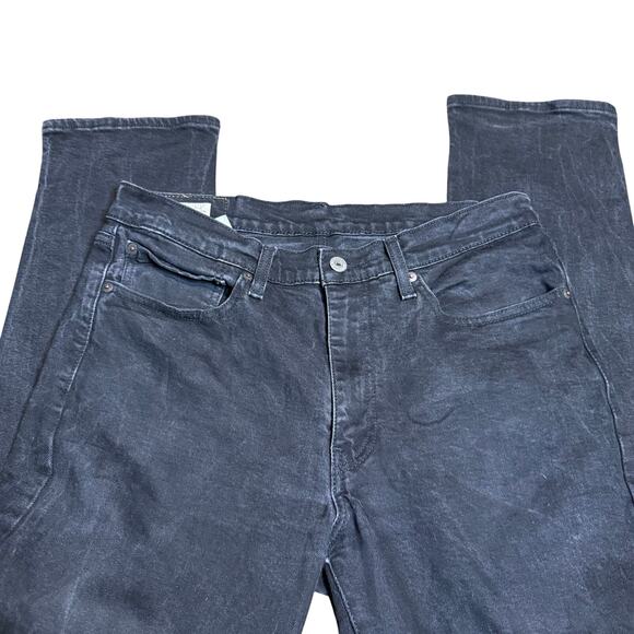 Levi's Premium Straight Leg Jeans, Black, Men's 34x32 - Picture 1 of 8